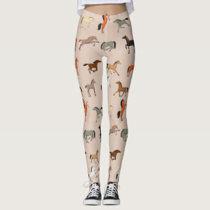 Leggings Cheval Imprimer Motif, Garçons Filles & Enfants, C