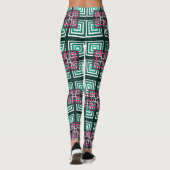 Leggings Chevauchement des Carrés (Dos)