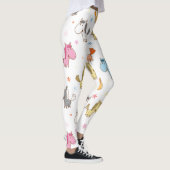 Leggings Chevaux Cartoon mignons (Droite)