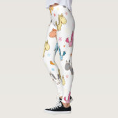 Leggings Chevaux Cartoon mignons (Gauche)