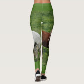 Leggings Chevaux en course (Dos)