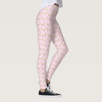 Chevaux galopants filles amusants beige rose