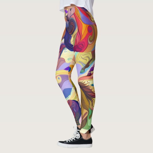 Leggings Chevaux sauvages (Gauche)