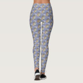 Leggings Chèvre d'enfant d'aquarelle (Dos)