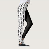 Leggings Chèvre montant un vélo (Droite)