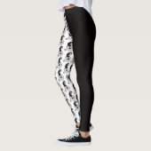 Leggings Chèvre montant un vélo (Gauche)