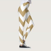 Leggings Chevron inversés neutres (Droite)