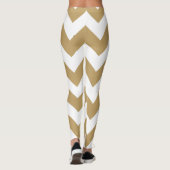 Leggings Chevron inversés neutres (Dos)