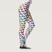 Leggings Chevron multicolore (Droite)