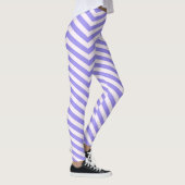 Leggings Chevron Violet (Droite)