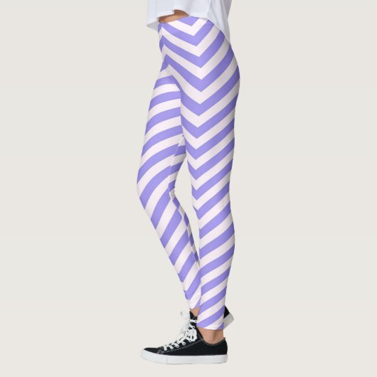 Leggings Chevron Violet (Gauche)