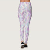 Leggings Chevrons Abstraits (Dos)