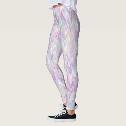 Leggings Chevrons Abstraits (Gauche)