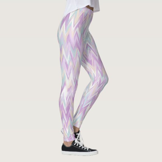 Leggings Chevrons Abstraits (Droite)