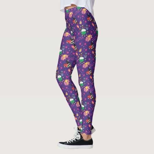 Leggings Chibi Joker et Harley Motif (Gauche)