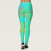 Leggings Chic Butterfly Aquamarine (Dos)