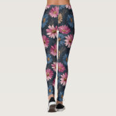 Leggings Chic Daisy Sparkle Gym Maternité (Dos)