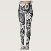 Leggings chic de rue Floral (Devant)