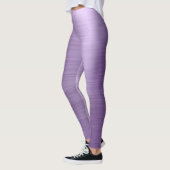 Leggings Chic fille violet (Gauche)
