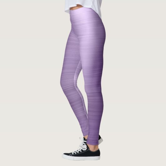 Leggings Chic fille violet (Gauche)