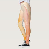 Leggings Chic Fleur Aquarelle (Gauche)
