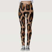 Leggings Chic Motif Leopard tendance (Devant)