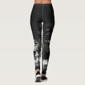 Leggings Chicago Grant Park Échelle de gris (Dos)