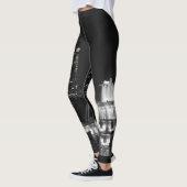 Leggings Chicago Grant Park Échelle de gris (Gauche)