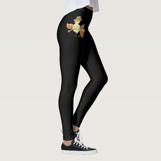 Leggings Chick de Pâques avec Bouzouki (Droite)
