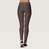 Leggings Chicory Coffee Solide couleur impression, Neutral (Dos)
