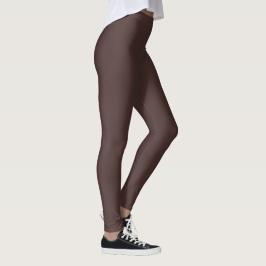 Leggings Chicory Coffee Solide couleur impression, Neutral (Droite)
