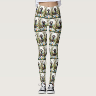 Leggings Chien Bluetick Coonhound avec vacances de œufs de