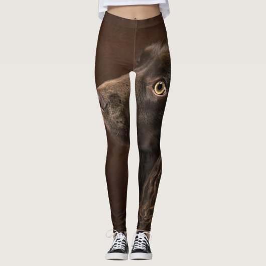 Leggings Chien Brown (Devant)