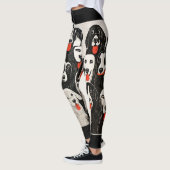 Leggings chien chiot (Gauche)