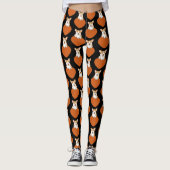 Leggings Chien chiot de Corgi mignon (Devant)
