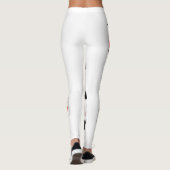 Leggings Chien dalmate animal Halloween do-it-yourself cost (Dos)