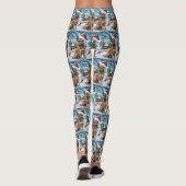 Leggings Chien d'hiver belge Malinoi Wonderland Noël (Dos)