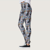 Leggings Chien d'hiver belge Wonderland Noël (Gauche)