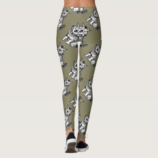 Leggings Chien fou (Dos)
