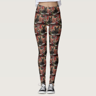 Leggings Chien Kelpie Australien Noël Festif