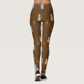 Leggings Chien Lhasa Apso motif (Dos)