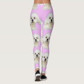 Leggings Chien maltais (Dos)
