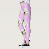 Leggings Chien maltais (Gauche)