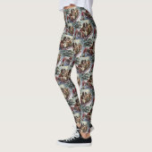 Leggings Chien Saint-Bernard Noël Festif (Gauche)