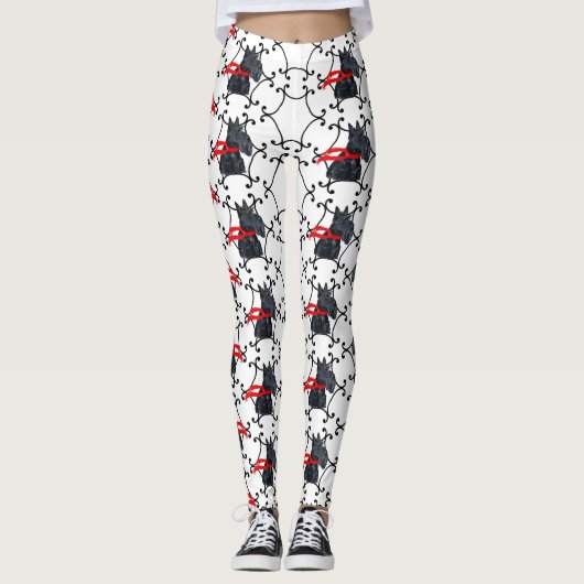 Leggings Chien Scottie (Devant)