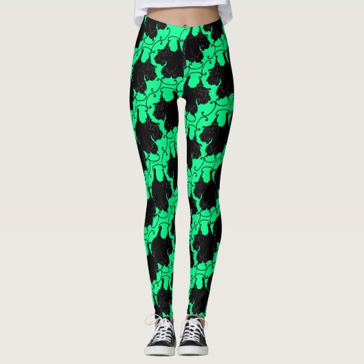 Leggings Chien Scottie (Devant)