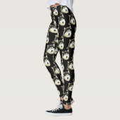 Leggings Chien Sibérien Husky Mignon (Gauche)