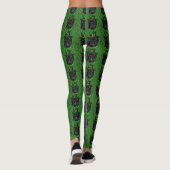 Leggings Chien Soie de La Havane (Dos)