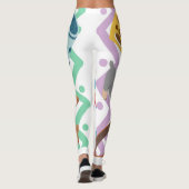 Leggings chiens amateurs vibes gym (Dos)