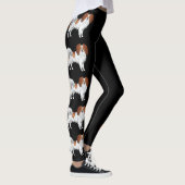 Leggings Chiens blancs Phalène mignons pour Amoureux de les (Droite)